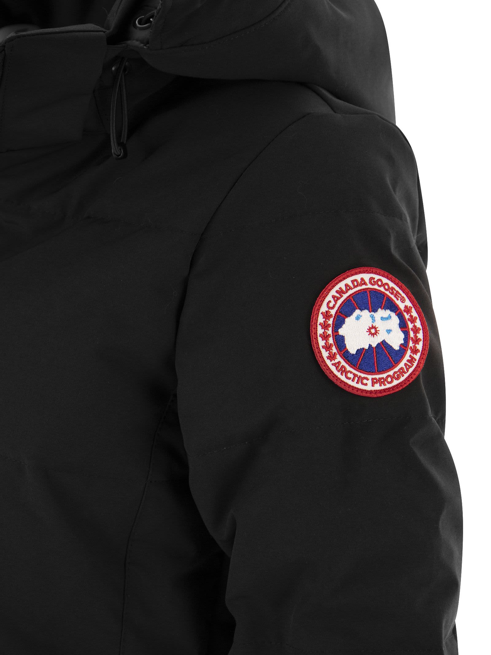 Shop Canada Goose Chelsea - Padded Parka In Black