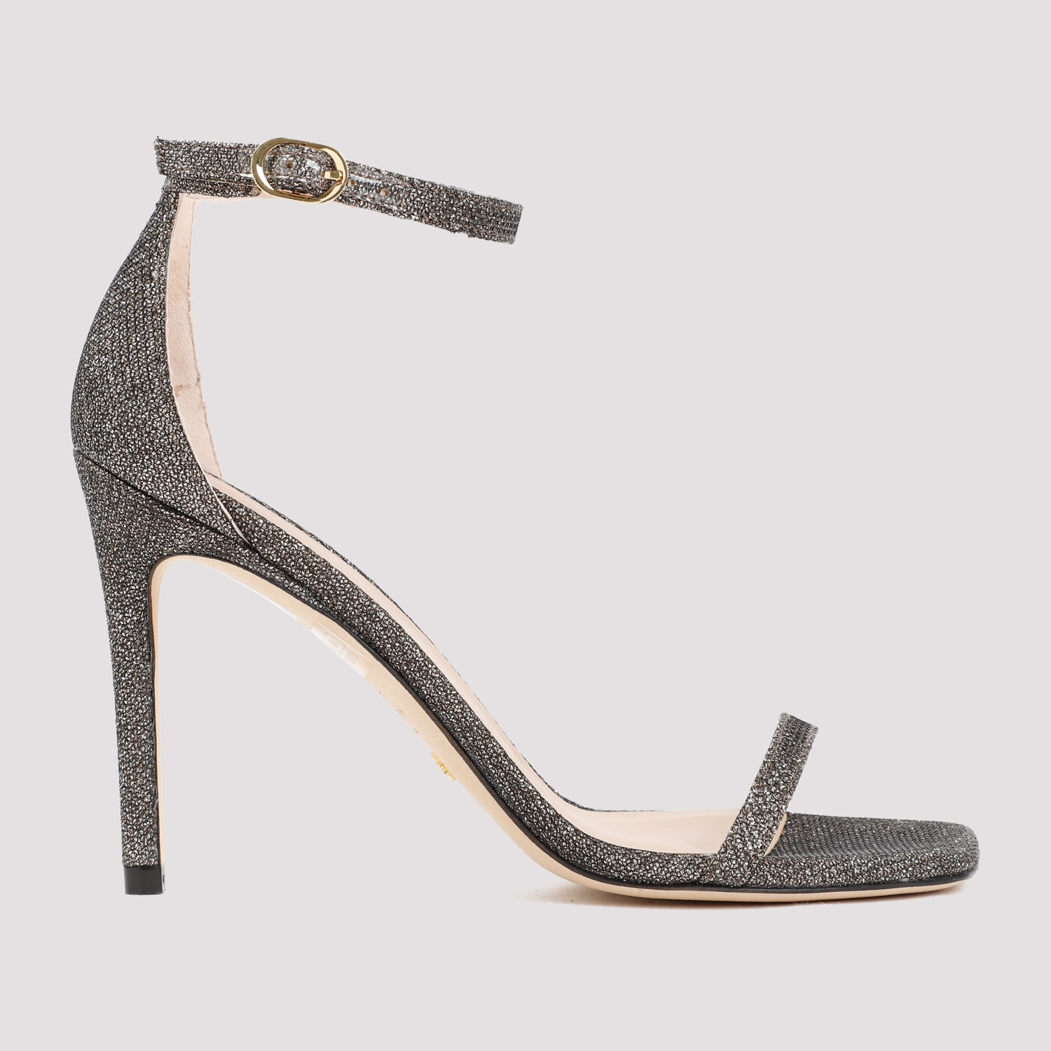 Shop Stuart Weitzman Nudistcurve 100 Sanda Sandals In Vno New Pyrate