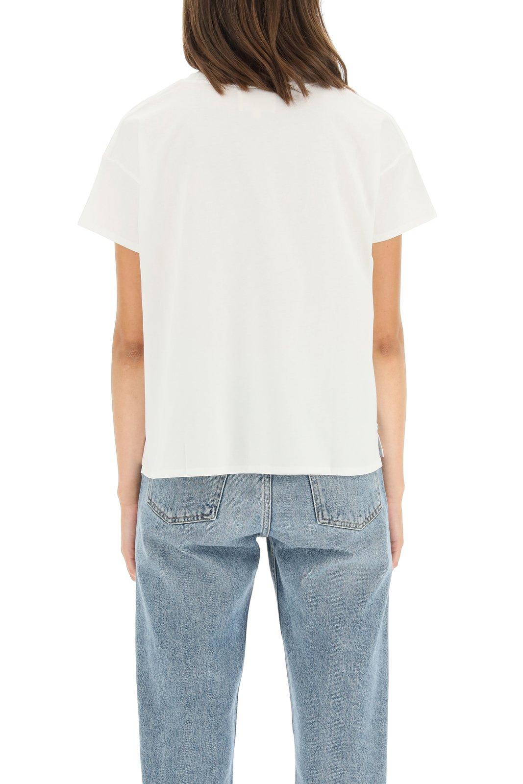 LOULOU STUDIO BASILUZZO CREWNECK T-SHIRT