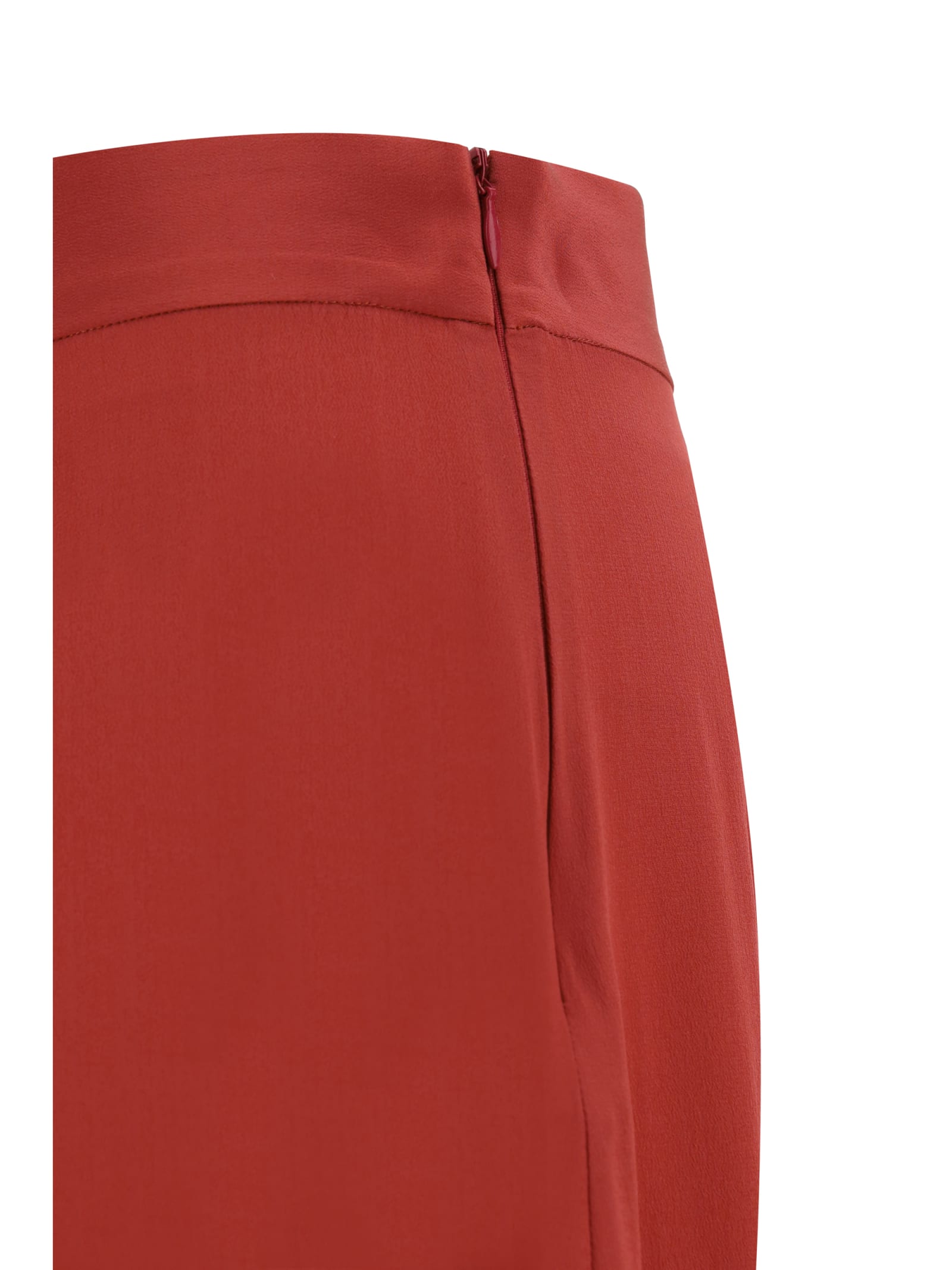 Shop Gianluca Capannolo Louise Long Skirt In Blush
