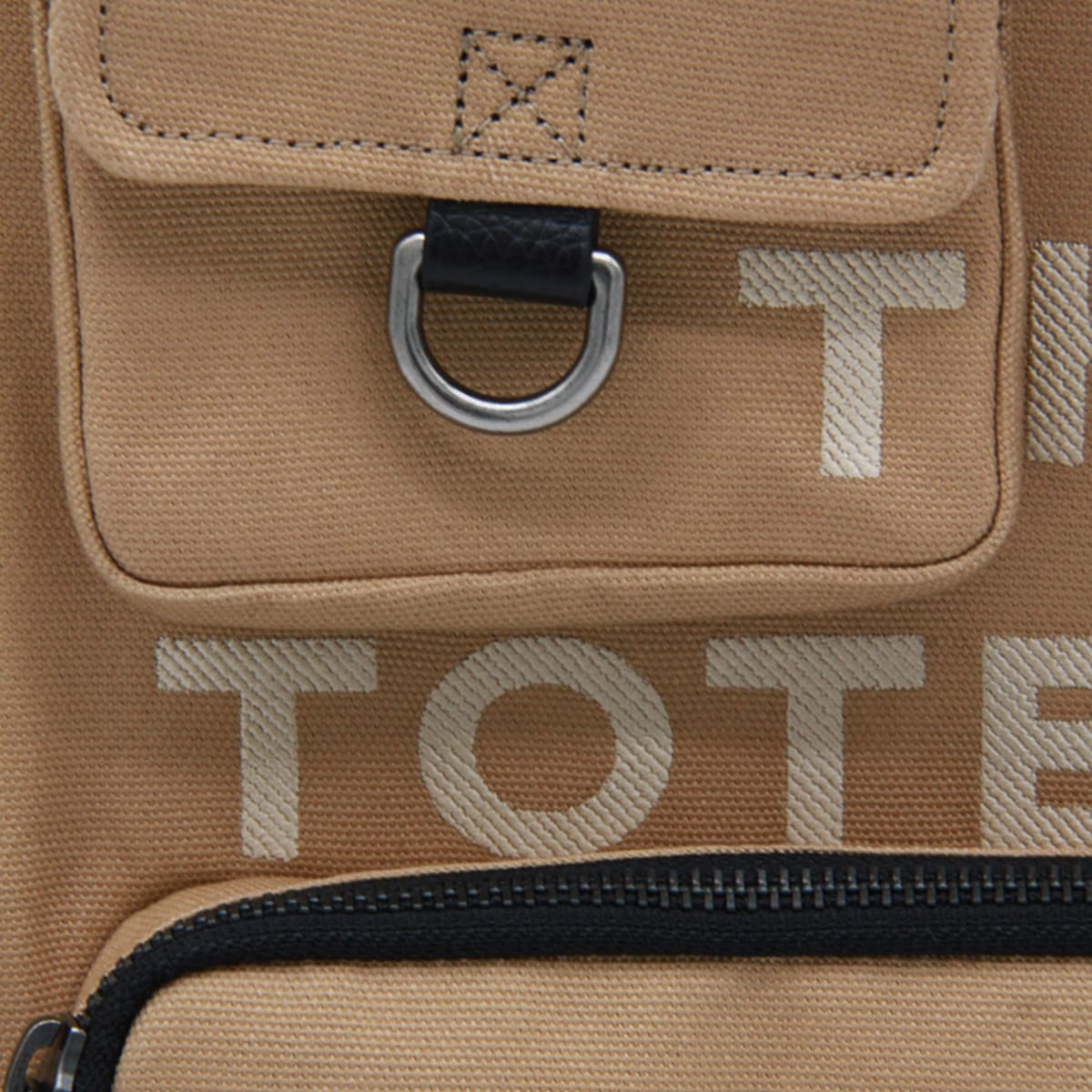 Marc Jacobs Medium Cargo Tote Bag Canvas In Nude