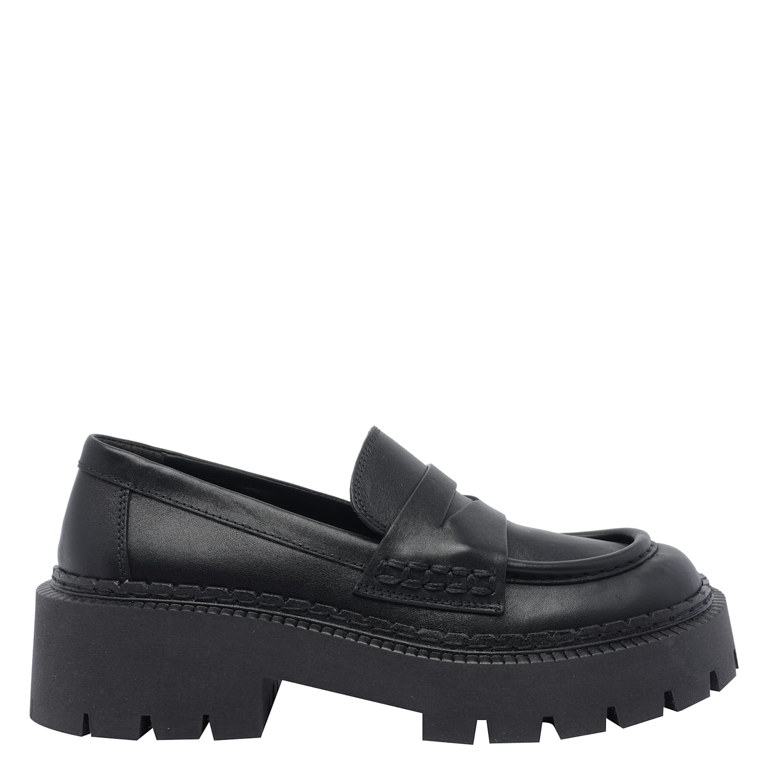 Vic Matie Etna Loafers In Black