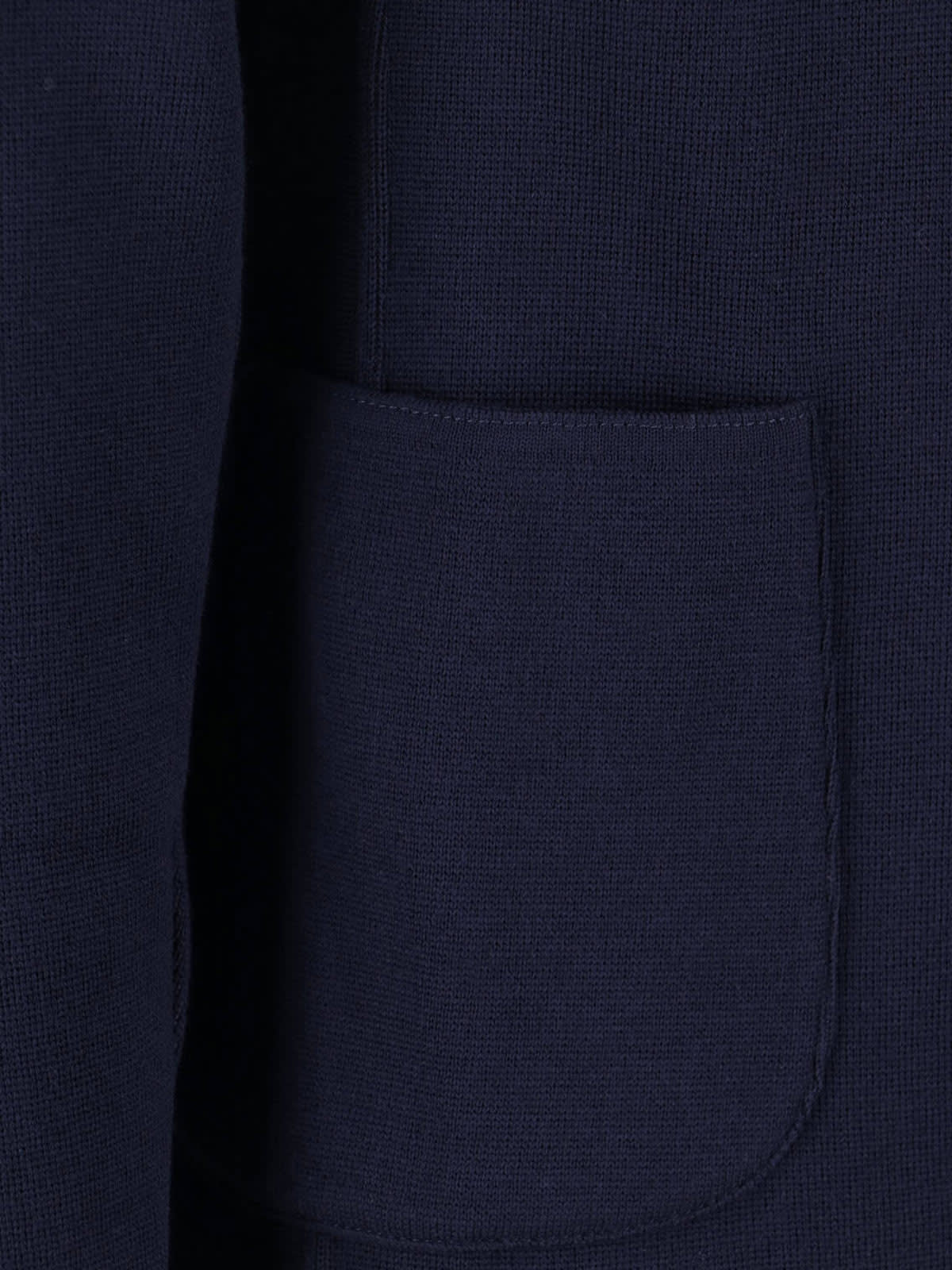 Lardini Single-breasted Virgin Wool Blend Blazer In Blue