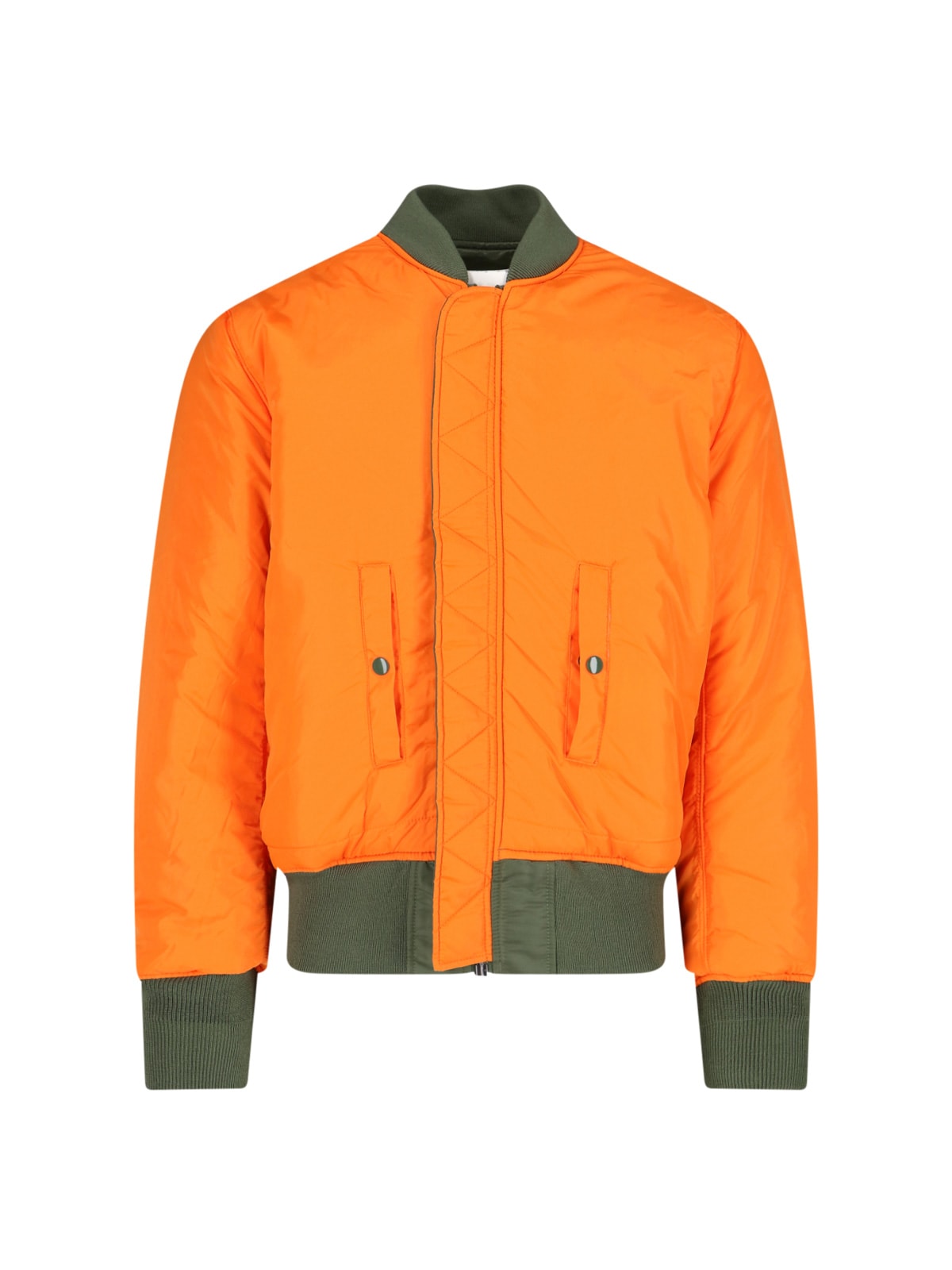 Shop Alpha Industries Ma-1 Reversible Jacket In Verde