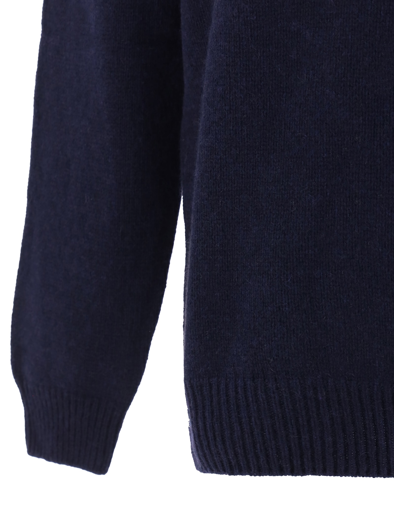 Shop Aragona Sweater In Blu Notte