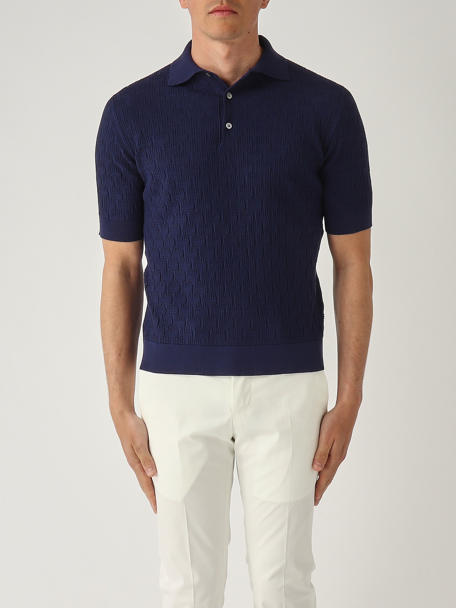 Polo M/c In Cotone Superlight Polo - Filippo De Laurentiis - Modalova