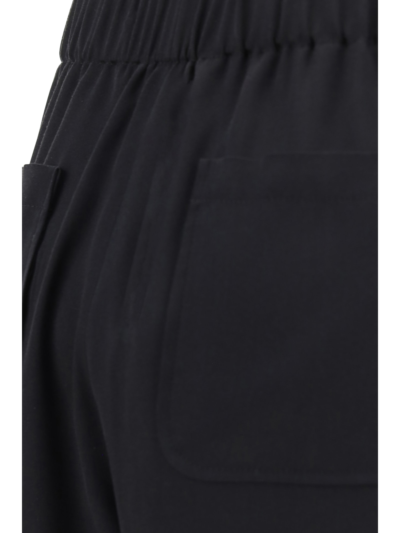 Shop Giorgio Armani Pants In Black Beauty