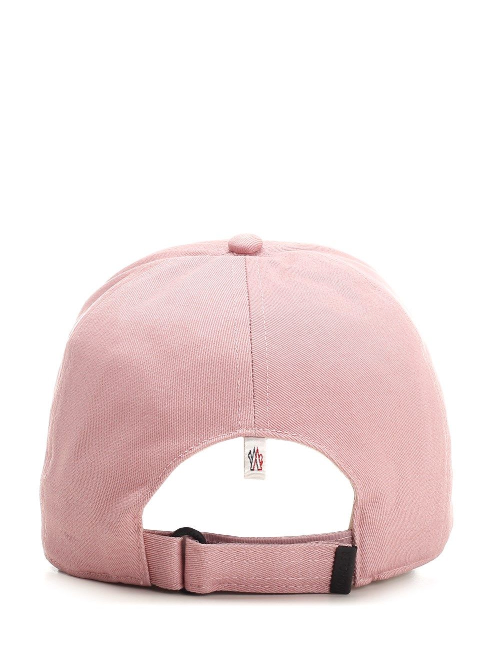 Shop Moncler Baseball Hat In Rose