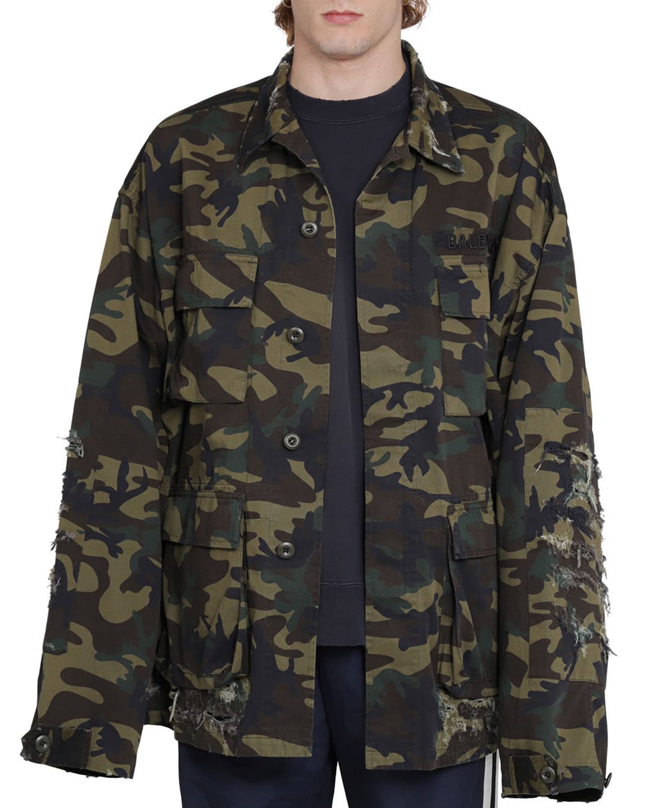 Balenciaga Camouflage Army Jacket