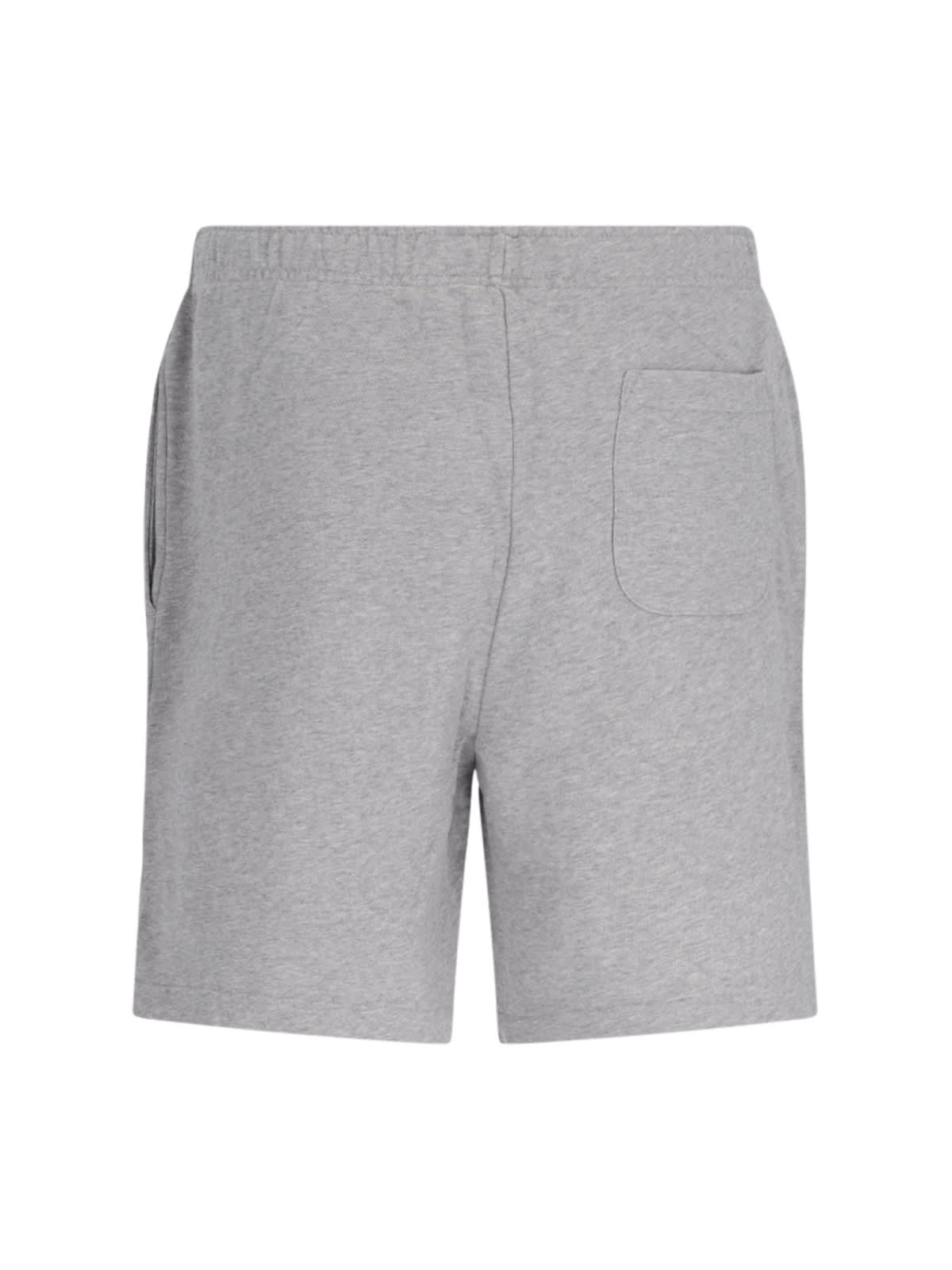 Shop Polo Ralph Lauren Track Shorts In Gray