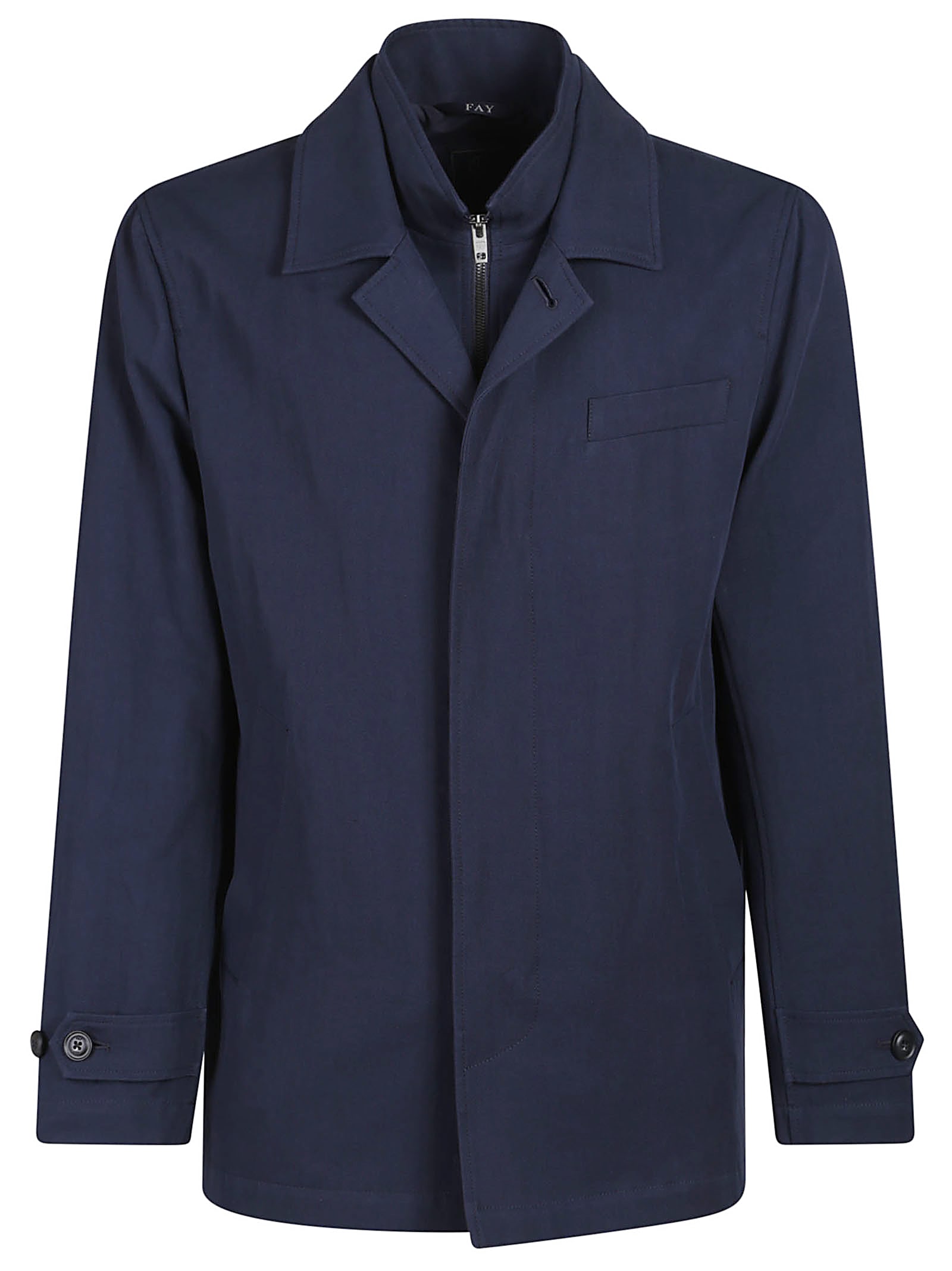 morning Blue Cotton Jacket