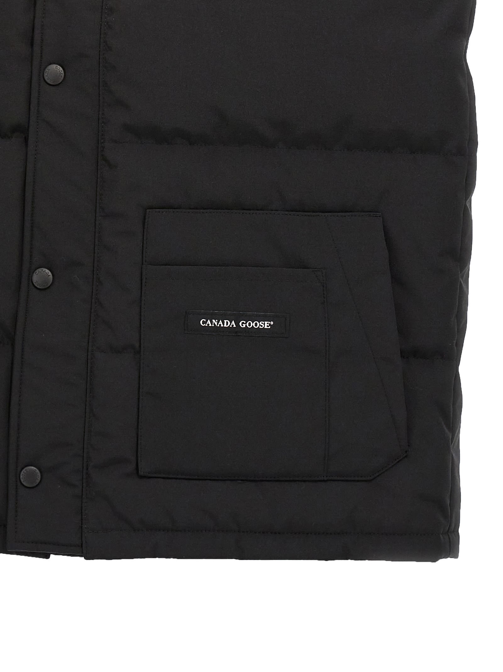 Shop Canada Goose Freestyle Vest In Black