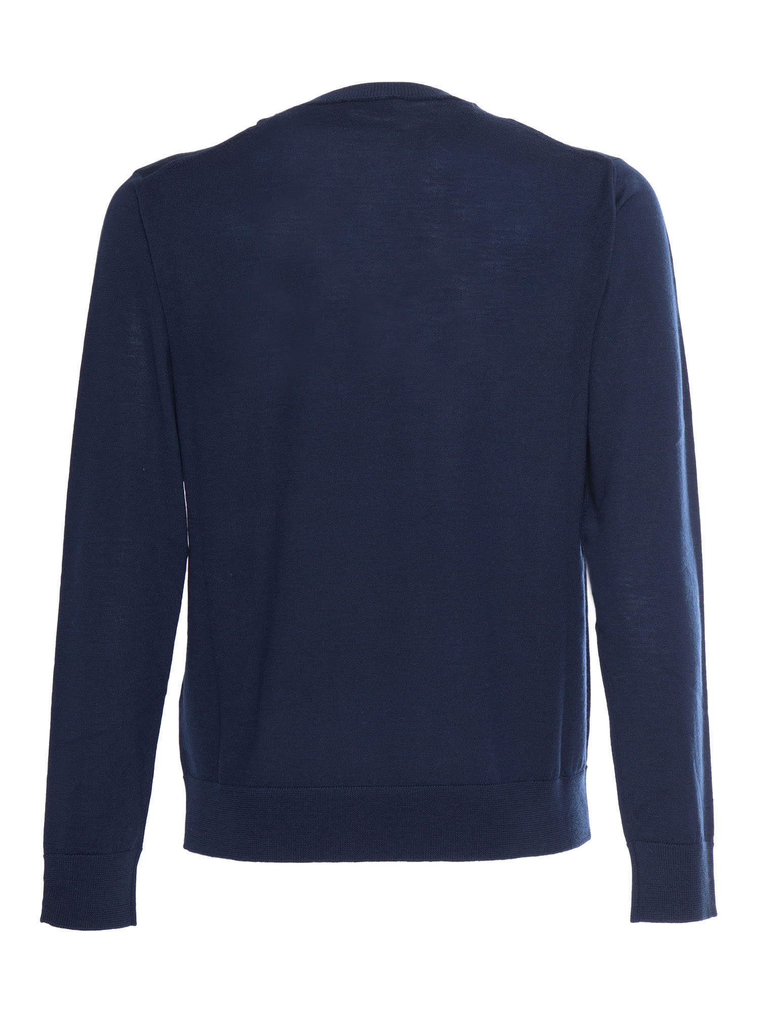 Ballantyne Crew Neck Pullover In Blue
