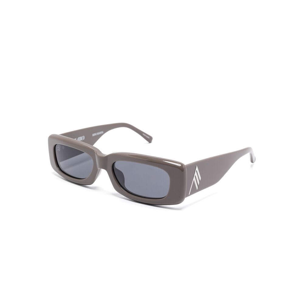 Attico Cotton Sunglasses In Gray