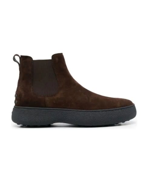 Tod's Chelsea Boot Tods W.G. In Suede Leather