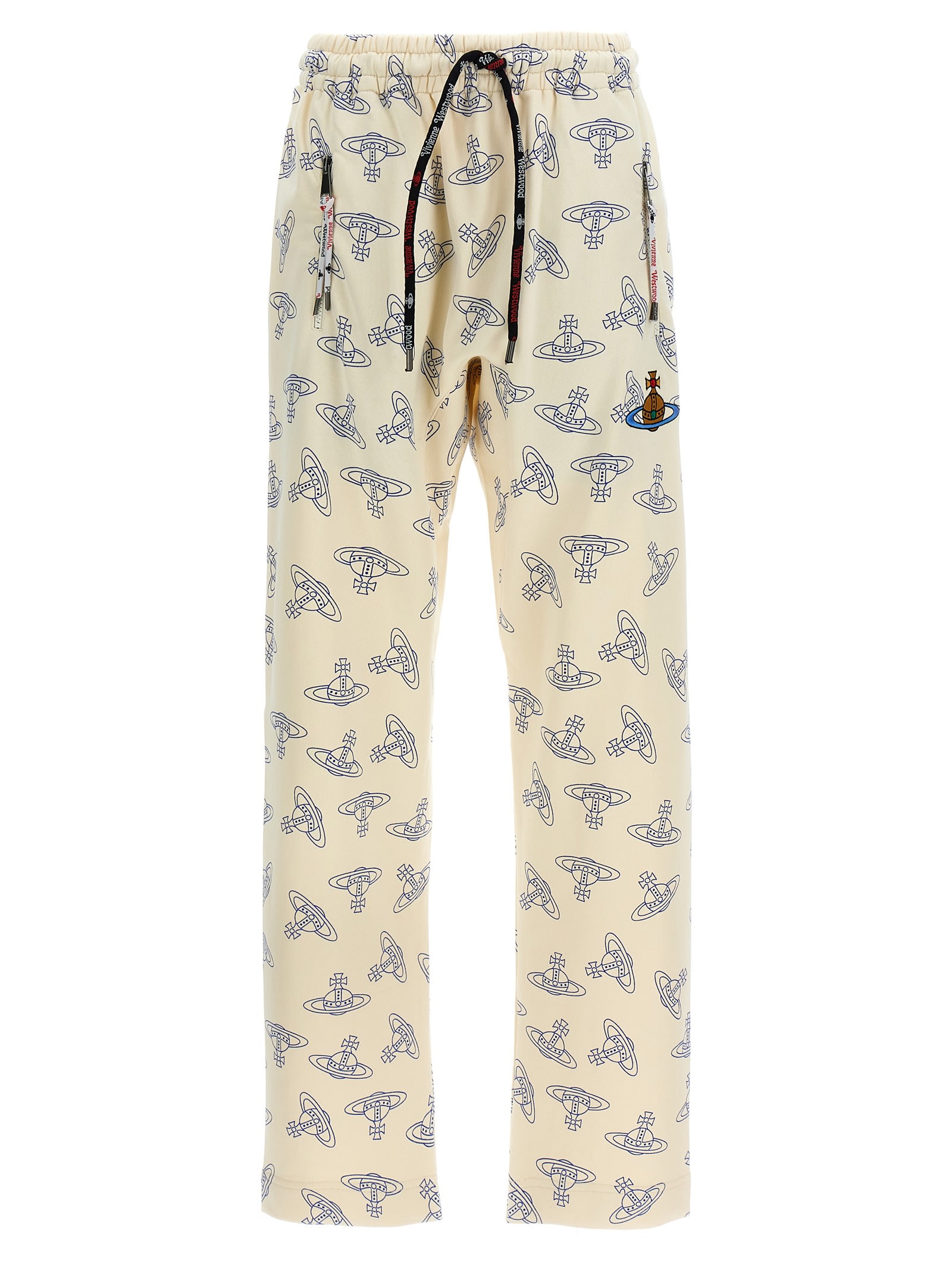 VIVIENNE WESTWOOD LOGO PRINT JOGGERS 