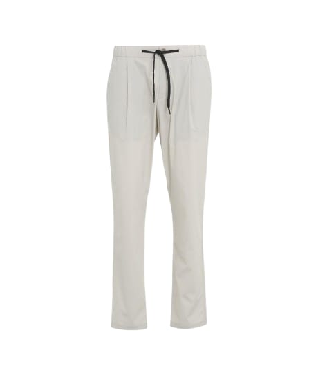 Herno Coulisse Trousers In Latte