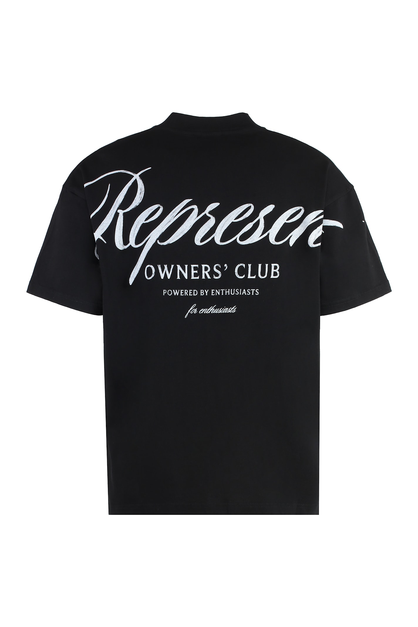 Represent Cotton Crew-neck T-shirt In Black