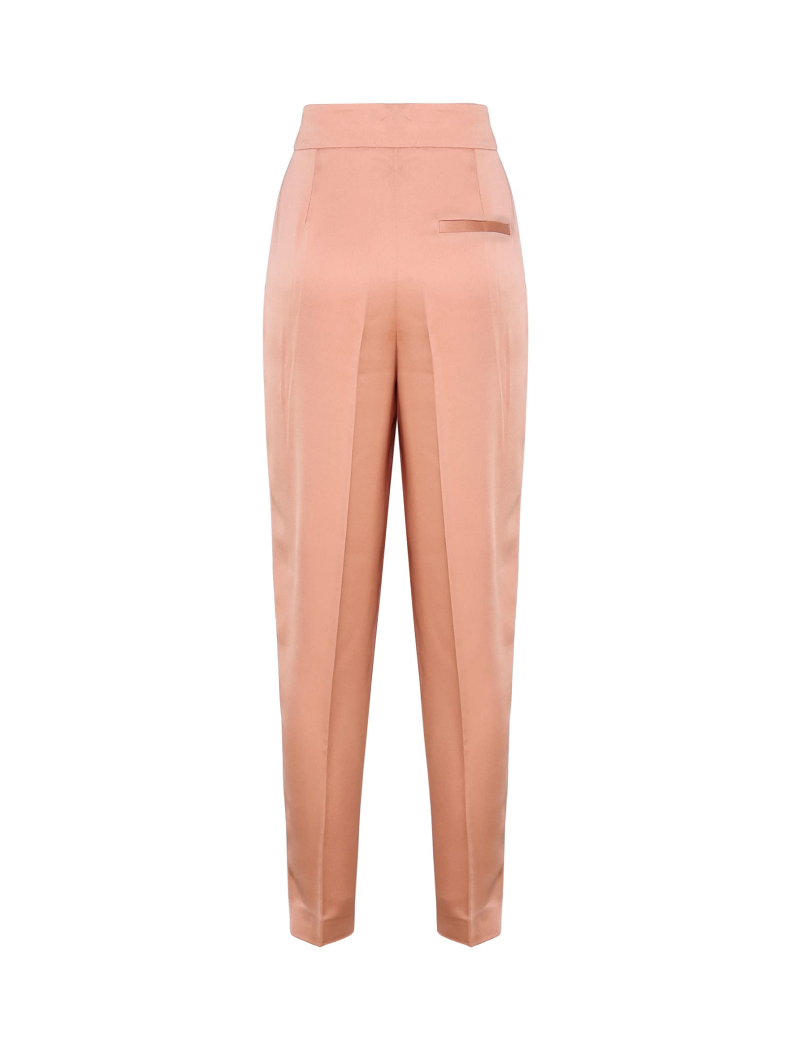 Shop Genny Carrot Pants In Nude