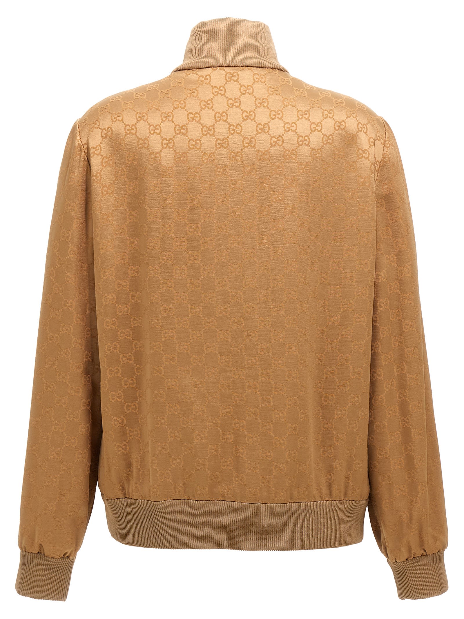 Shop Gucci Gg Sweatshirt In Beige