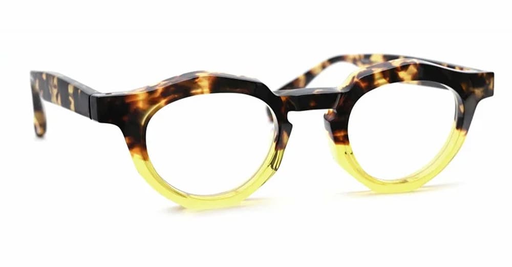 Shop Factory900 Rf 071 - Tortoise / Yellow Rx Glasses