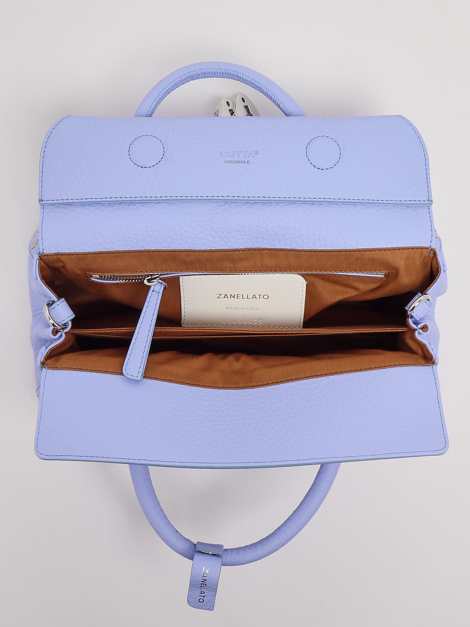 Zanellato Dotta Centauro S Shoulder Bag In Fiordaliso