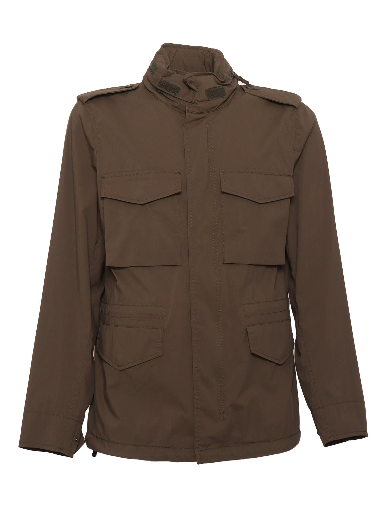 Shop Aspesi Minifield Cot Jacket