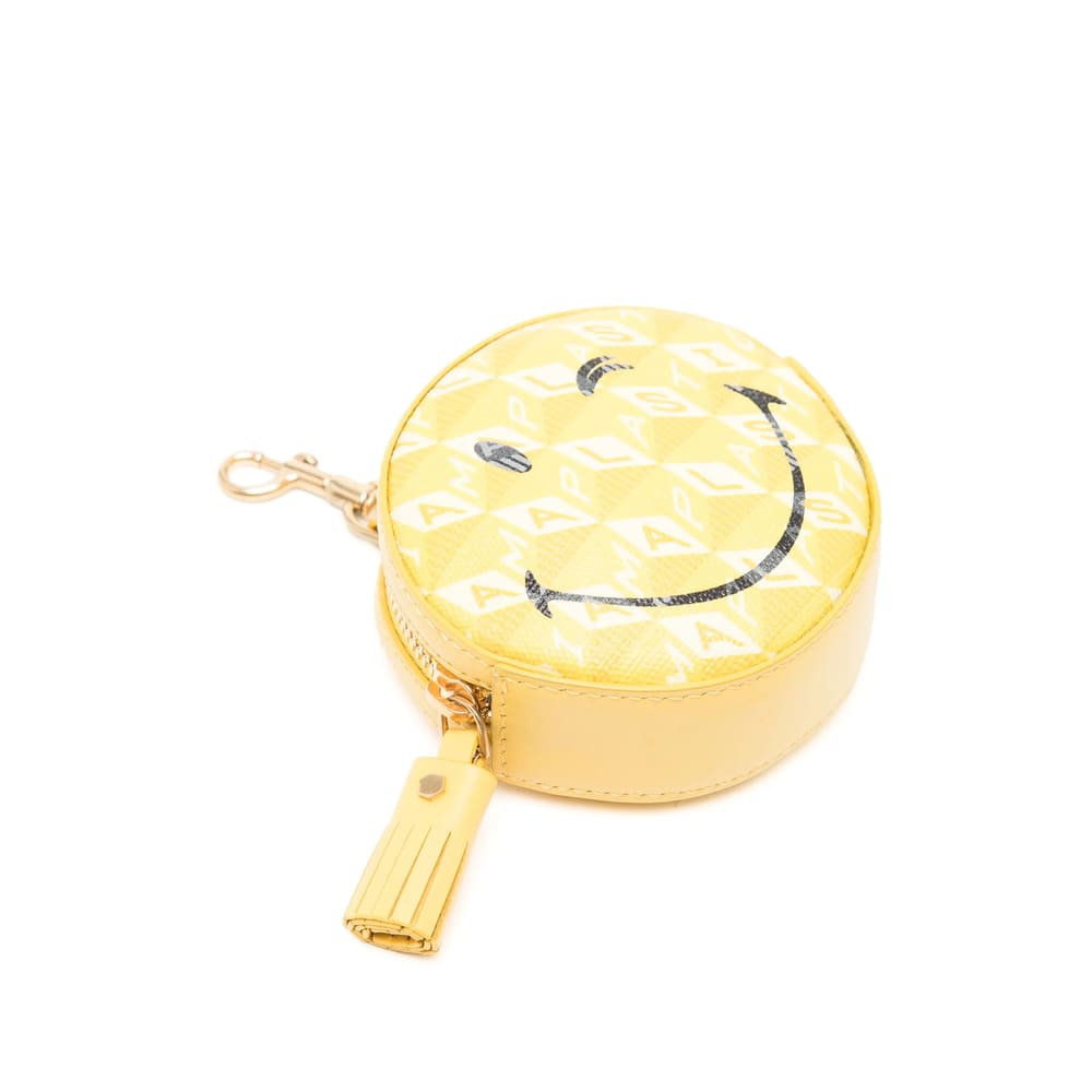 Anya Hindmarch Small Leather Goods In Yellow