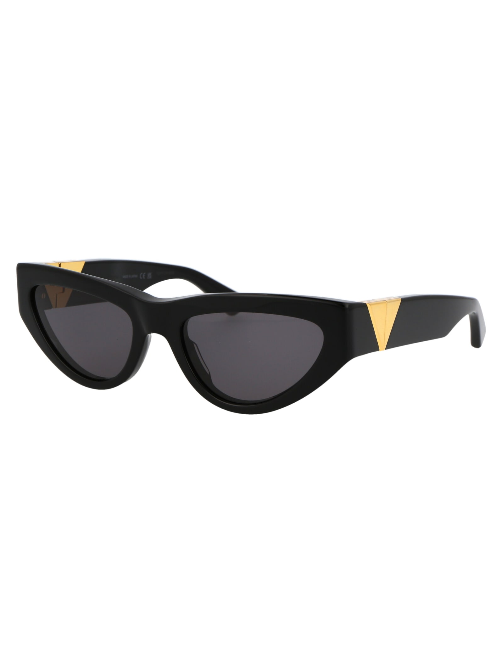 Shop Bottega Veneta Bv1176s Sunglasses In 001 Black Black Grey