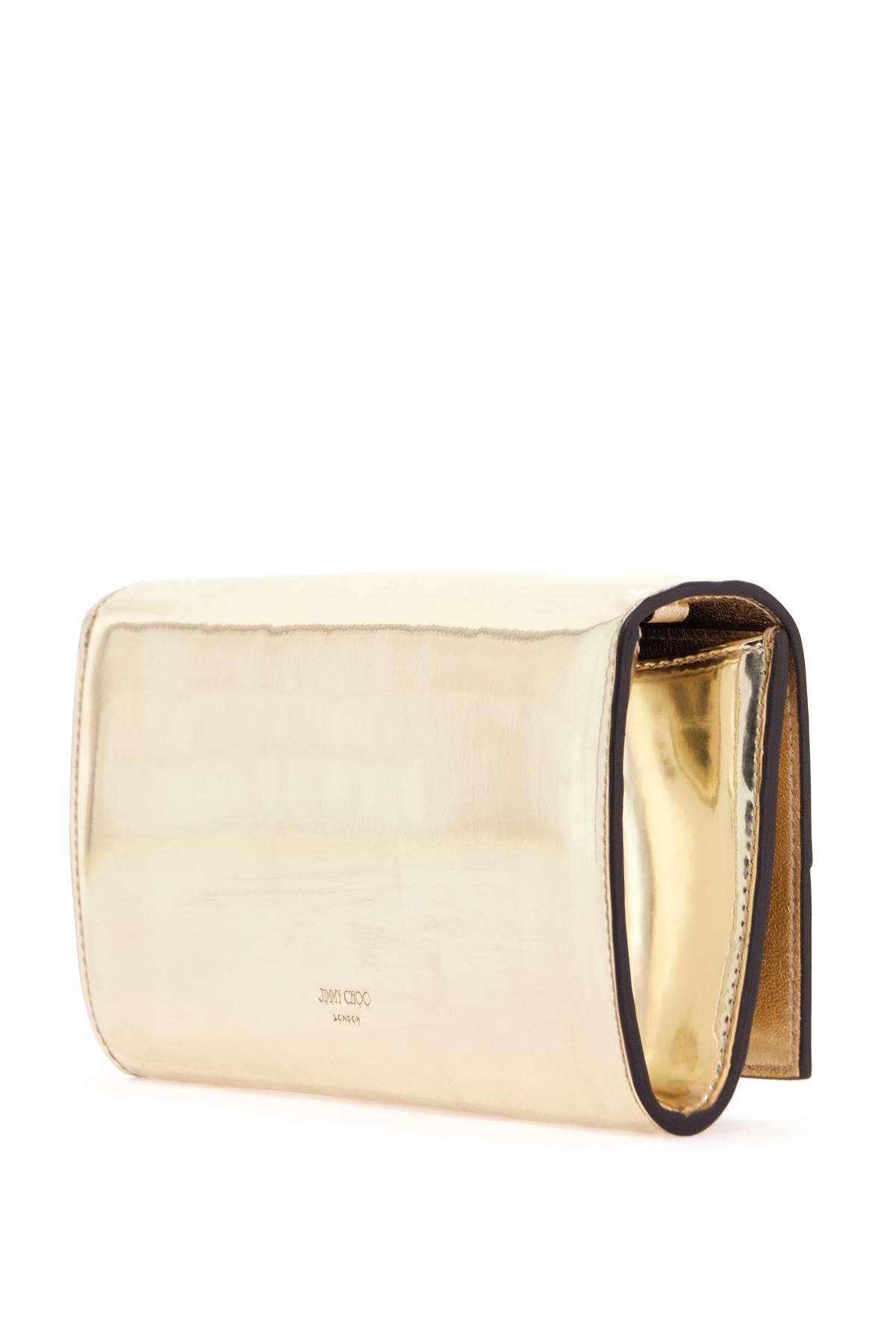 Shop Jimmy Choo Avenue Crossbody Mini Bag In Gold (gold)