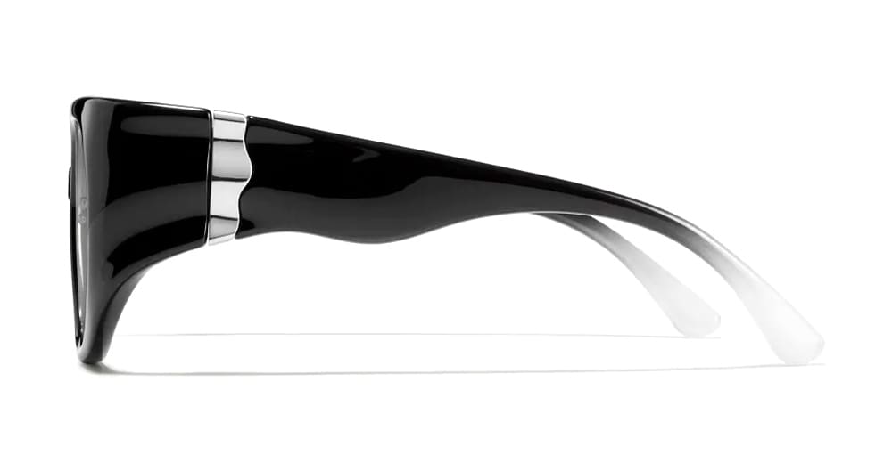 Junk Plastic Rehab Jingo - Eclipse Fade Sunglasses In Black
