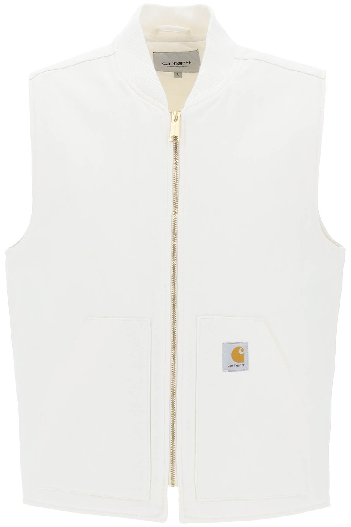 Shop Carhartt Organic Cotton Classic Vest In White (white)