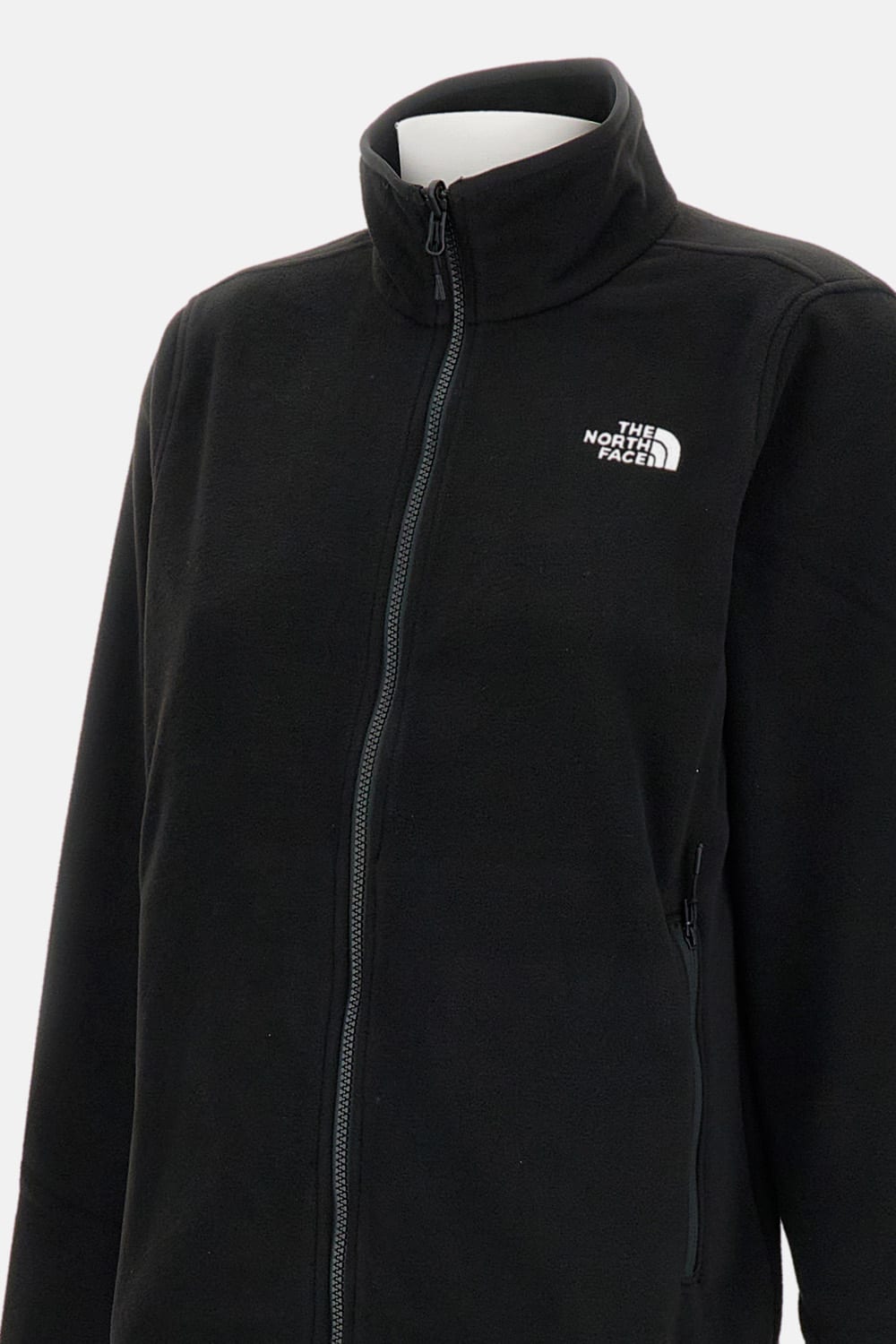 The North Face Glacier Fleece Jacket In Black