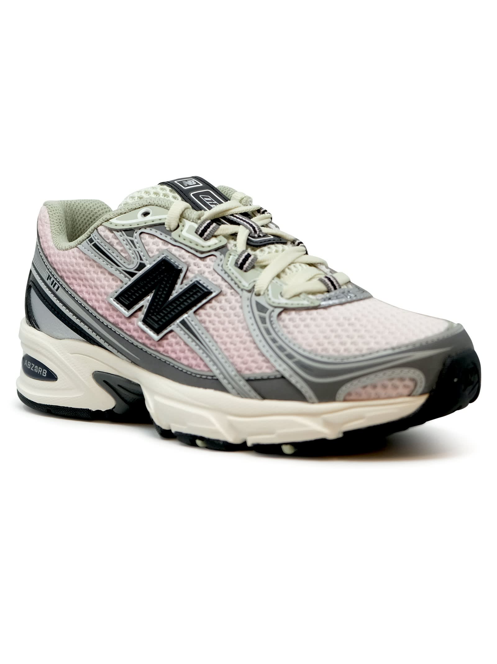 New Balance 740 Mesh And Synthetic Running-inspired Sneakers In Pink