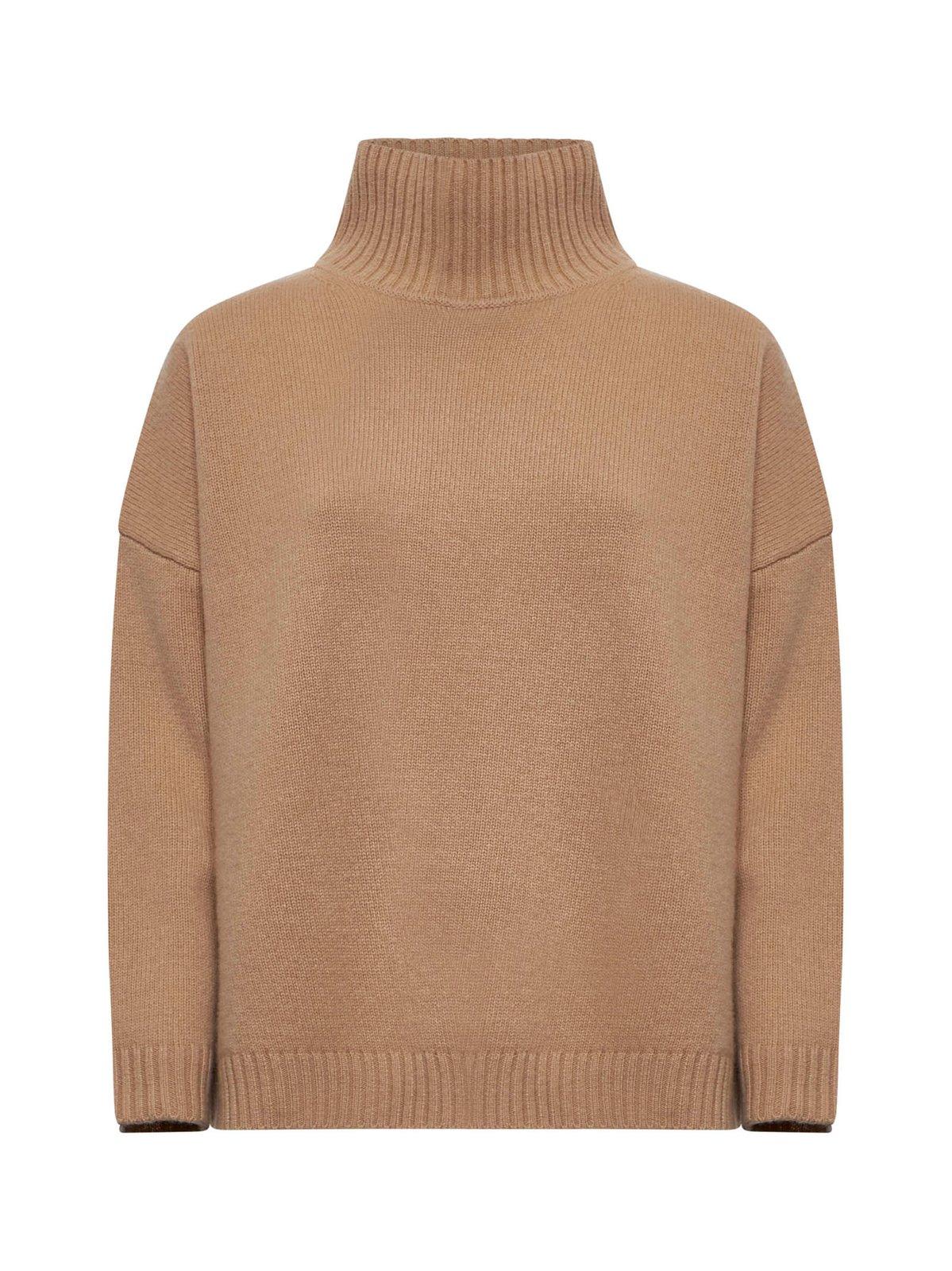 High Neck Knitted Jumper