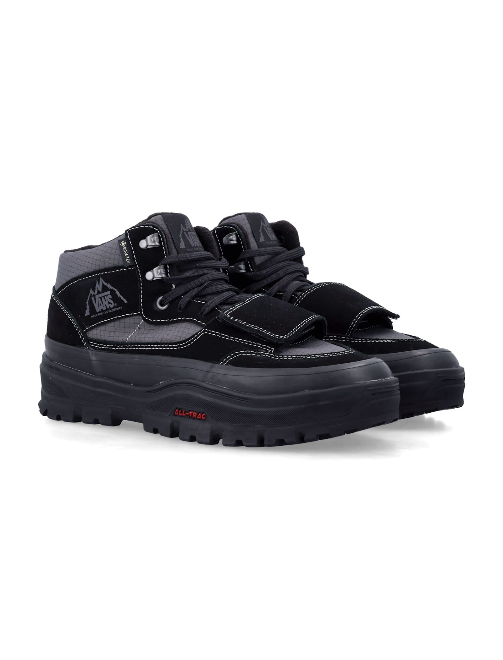 Vans Mountain Mid Gtx Insulated Boots In Black