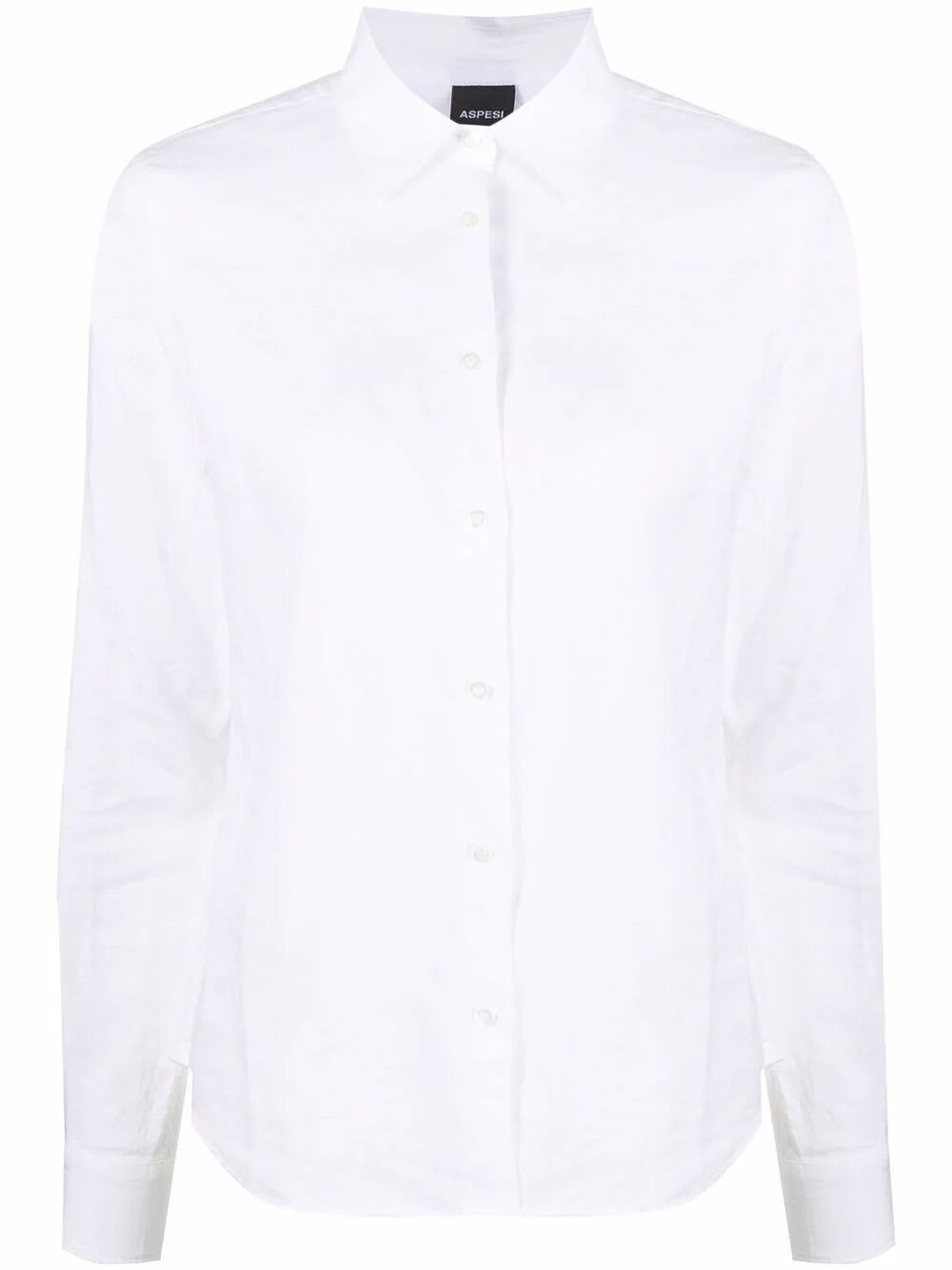 Shop Aspesi Mod 5422 Shirt In White