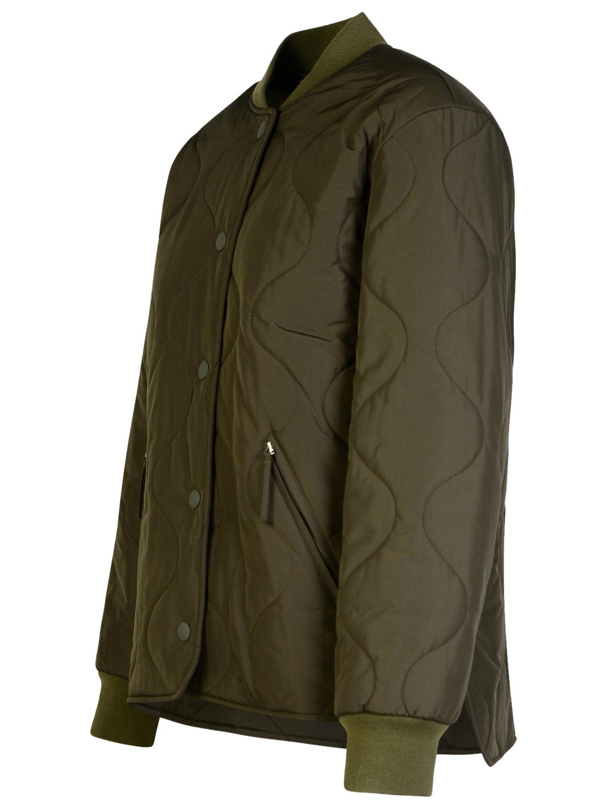 Shop Apc Camila Military Khaki Polyester Jacket In Green