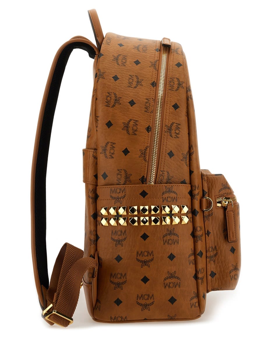Mcm Backpack Stark In Visetos