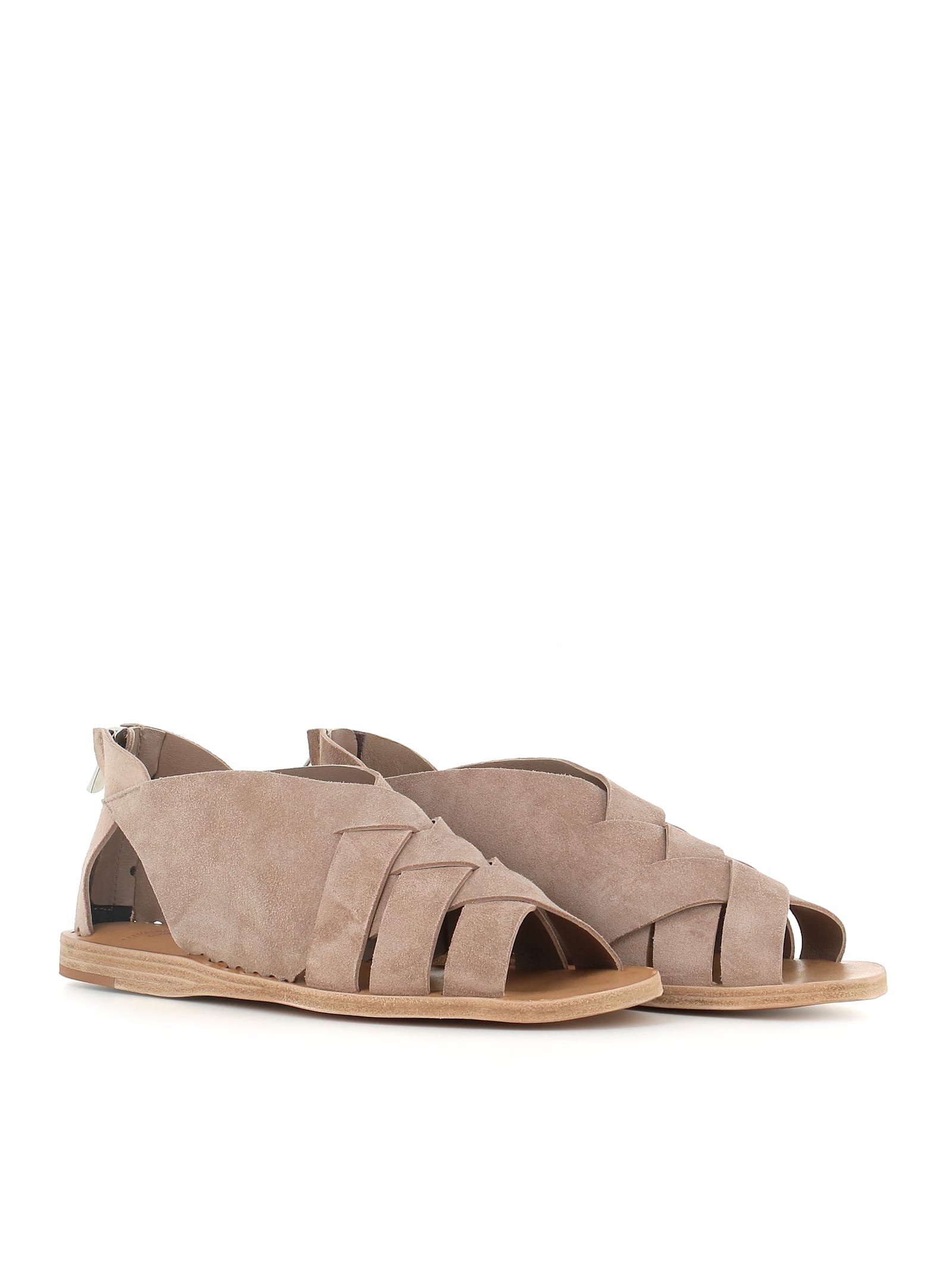 Officine Creative Sandal Itaca/048 In Beige