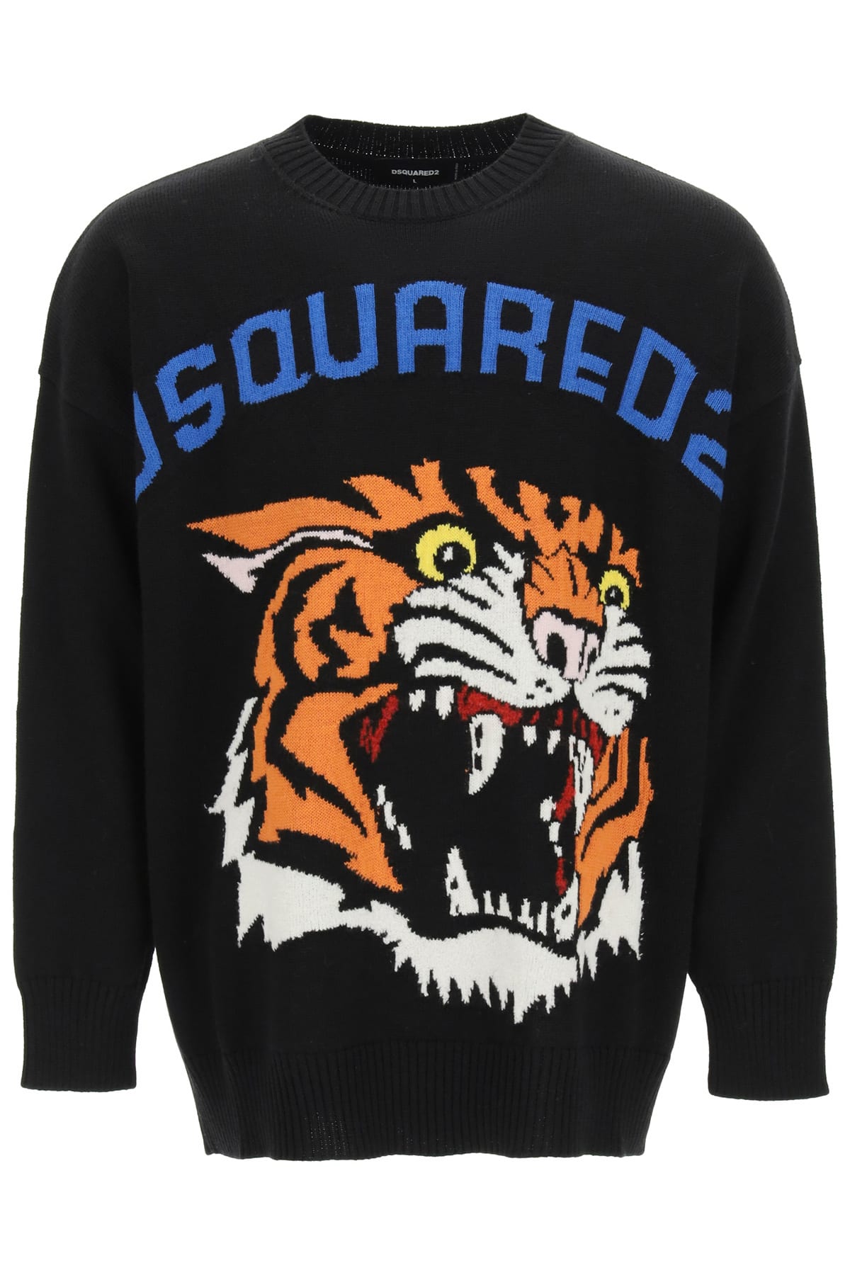 Dsquared2 Tiger Knit Sweater