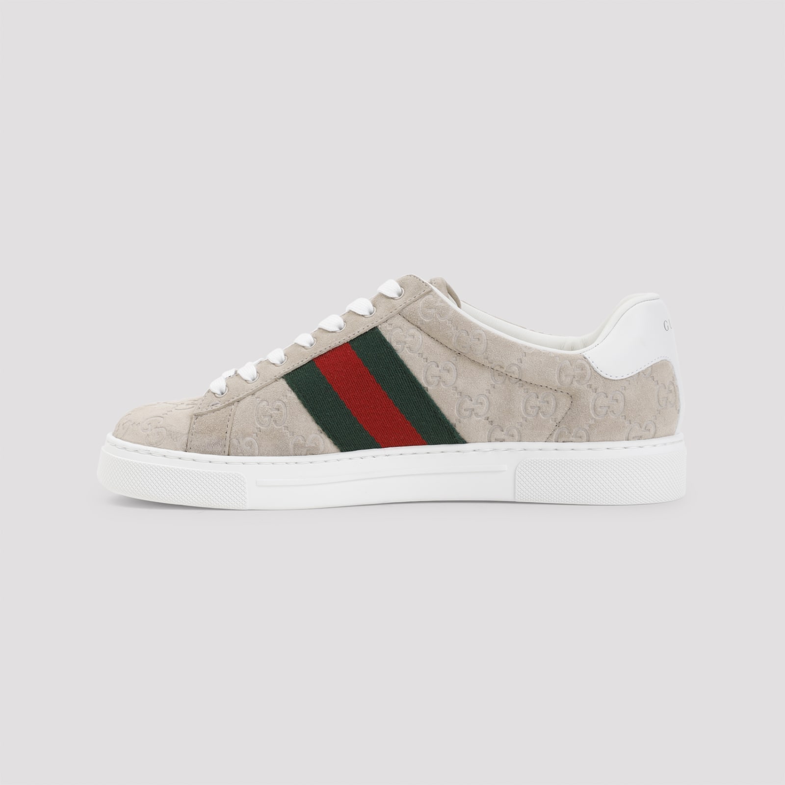 Shop Gucci Ace Sneakers In Oatmeal Oat Vrv