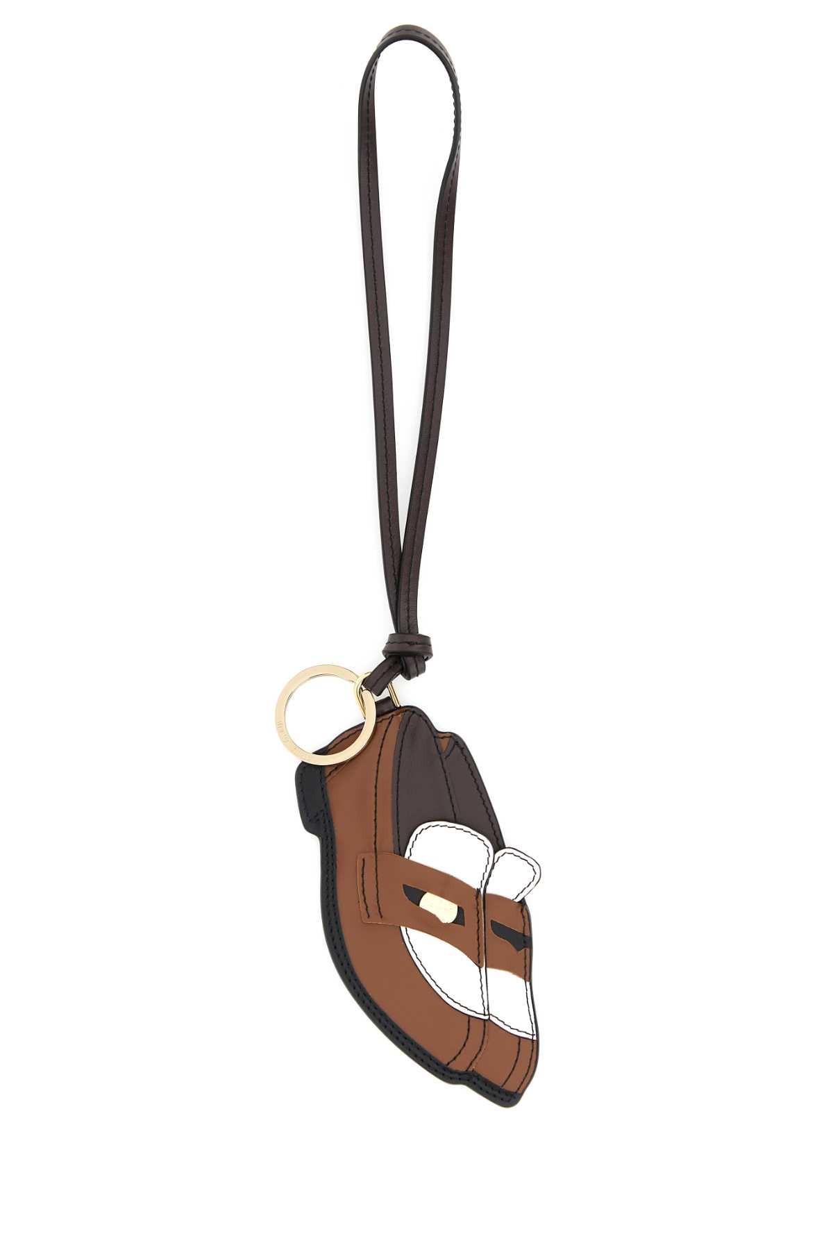 Miu Miu Multicolor Leather Keyring