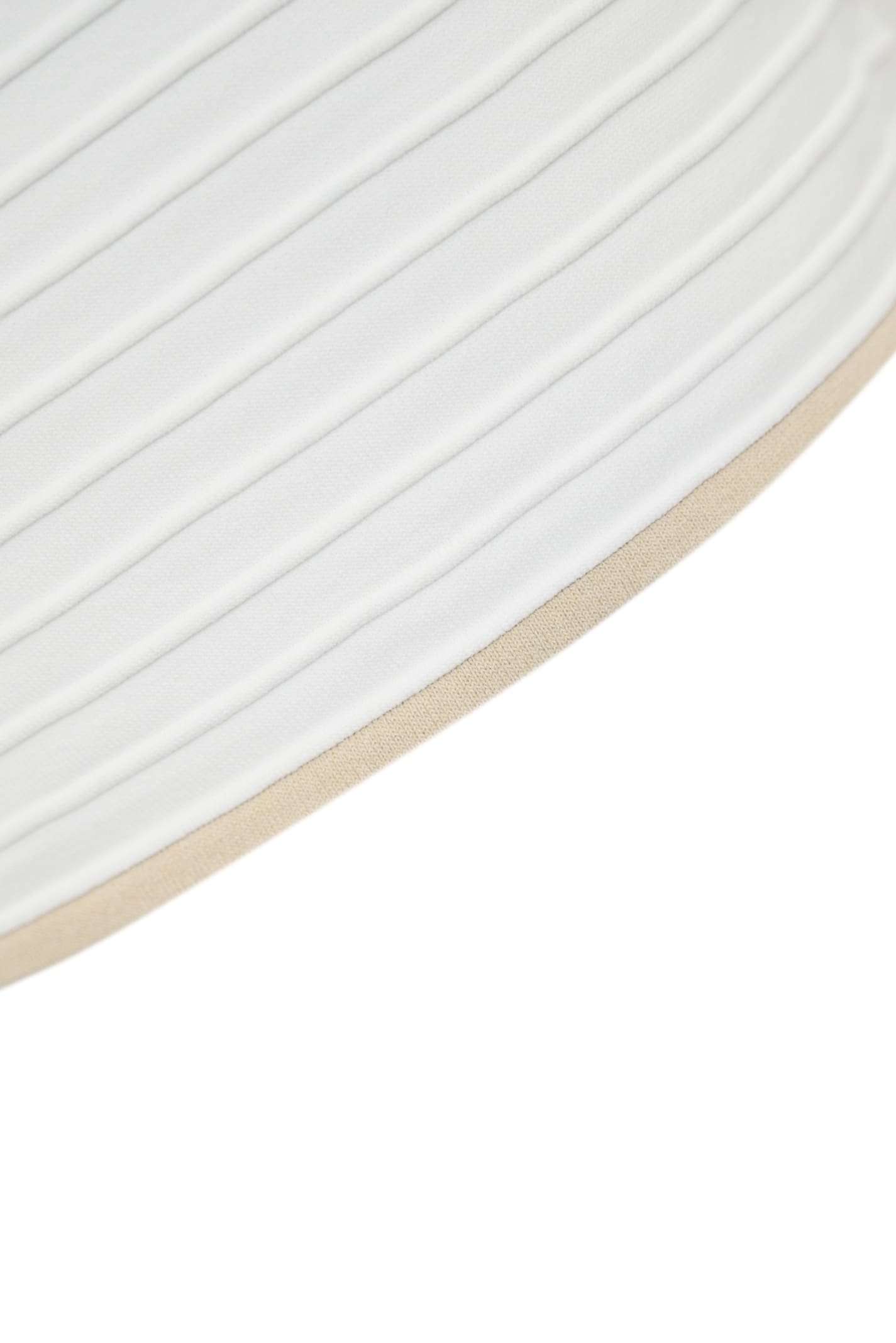 Liviana Conti Skirt With Relief Pattern In Bianco/orzo