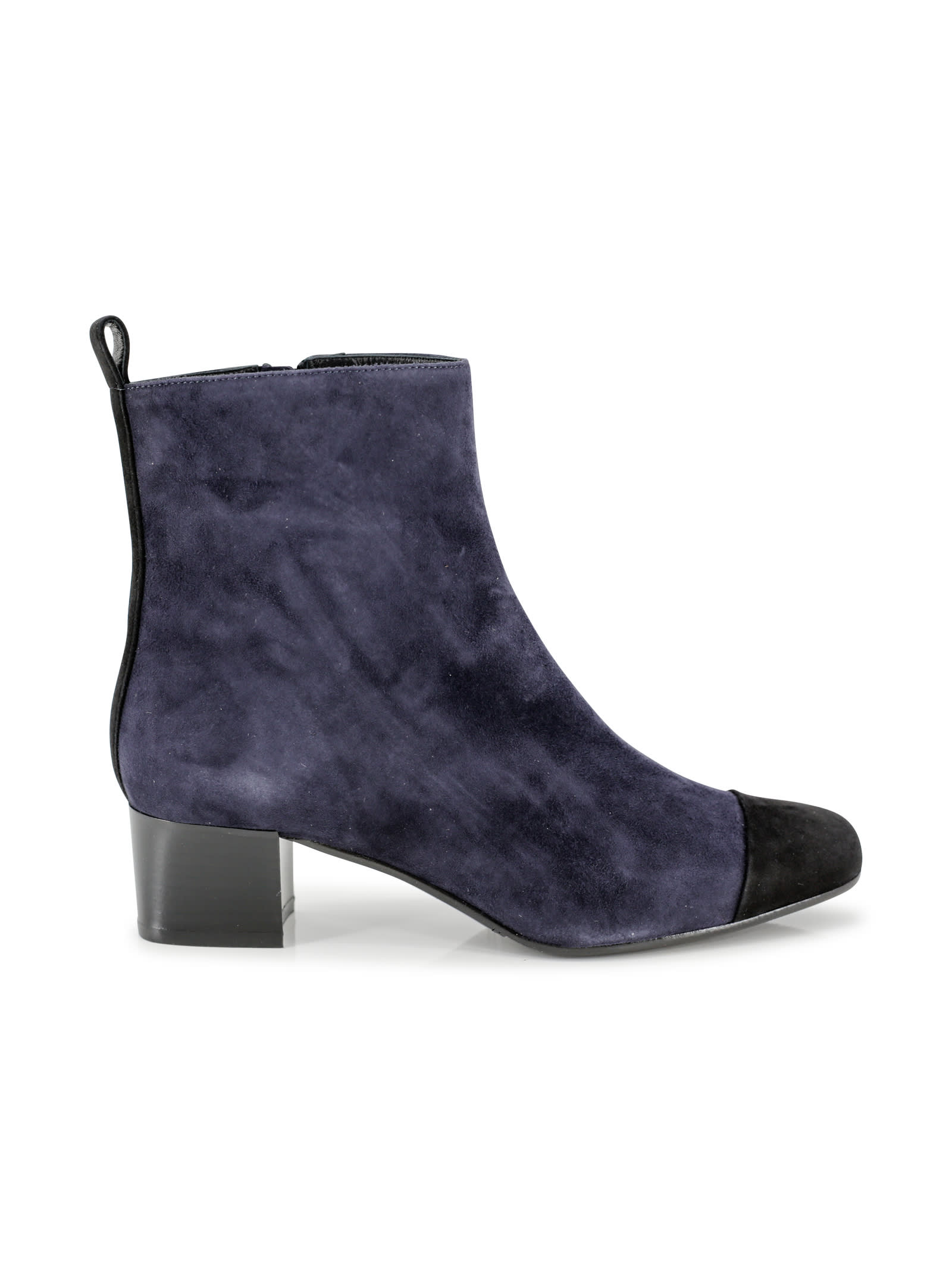 Shop Carel Estime 40mm Ankle Boots In Blue