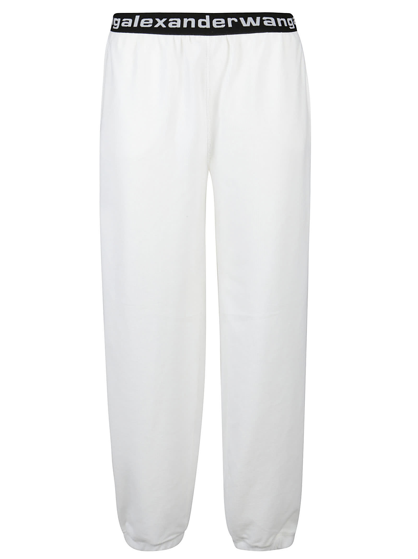 T by Alexander Wang Stretch Corduroy With Logo Elastic Pant