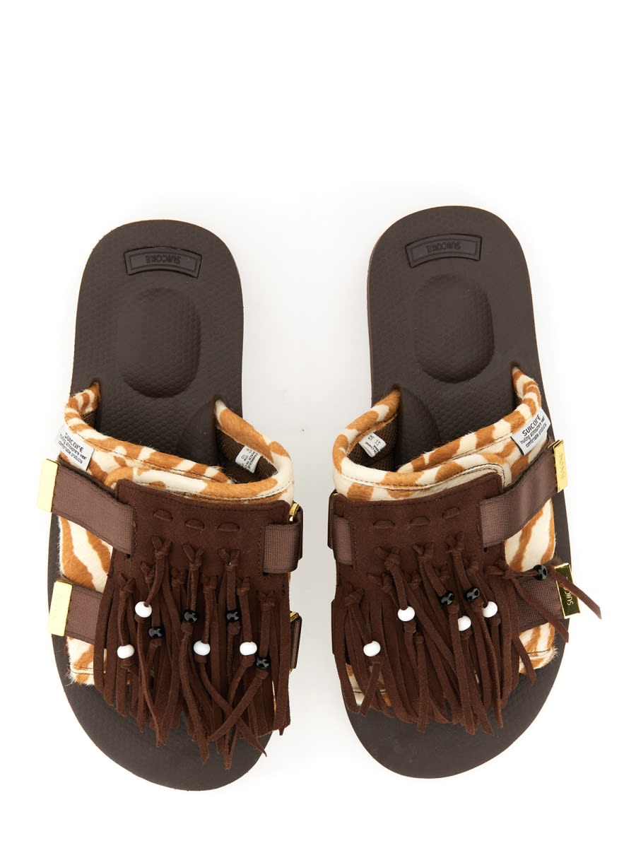 Suicoke Slipper With Bangs In Multicolour