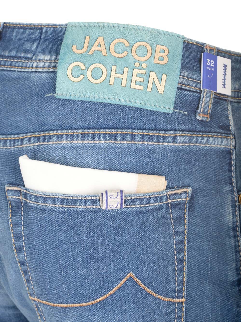 Shop Jacob Cohen Slim Fit Nick Jeans In Blue