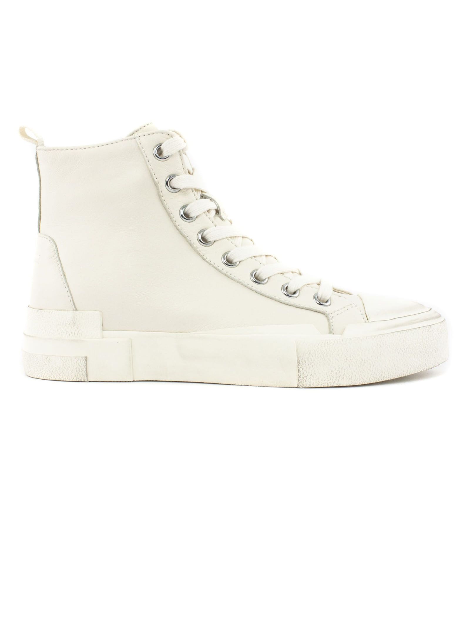 Ash White Hi-top Ghibly Sneakers