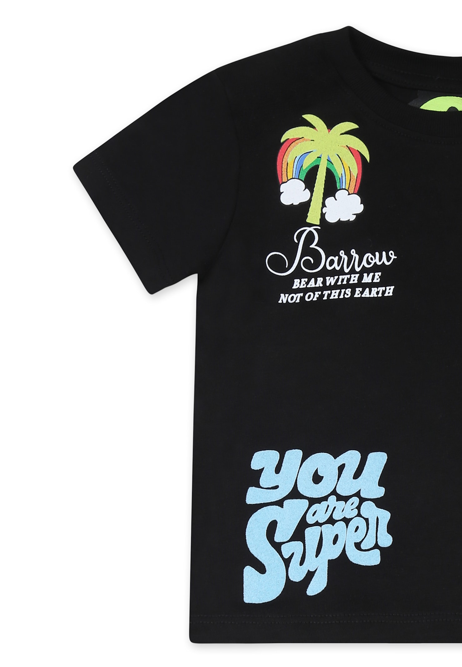 Barrow Multicolor Suit For Babykids With Bear Print In Multicolor